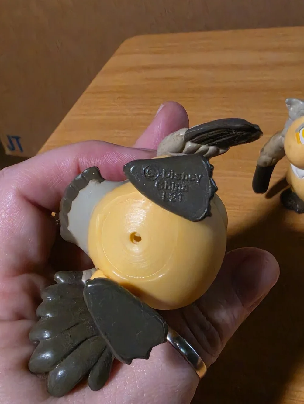 Disney Bambi McDonald's Happy Meal Toy Vintage 1988 Friend Owl - Picture 3 of 3